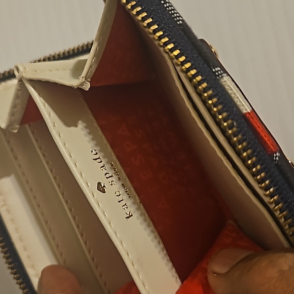 Vintage KATE SPADE Wallet Zip Top Small - Picture 5 of 5